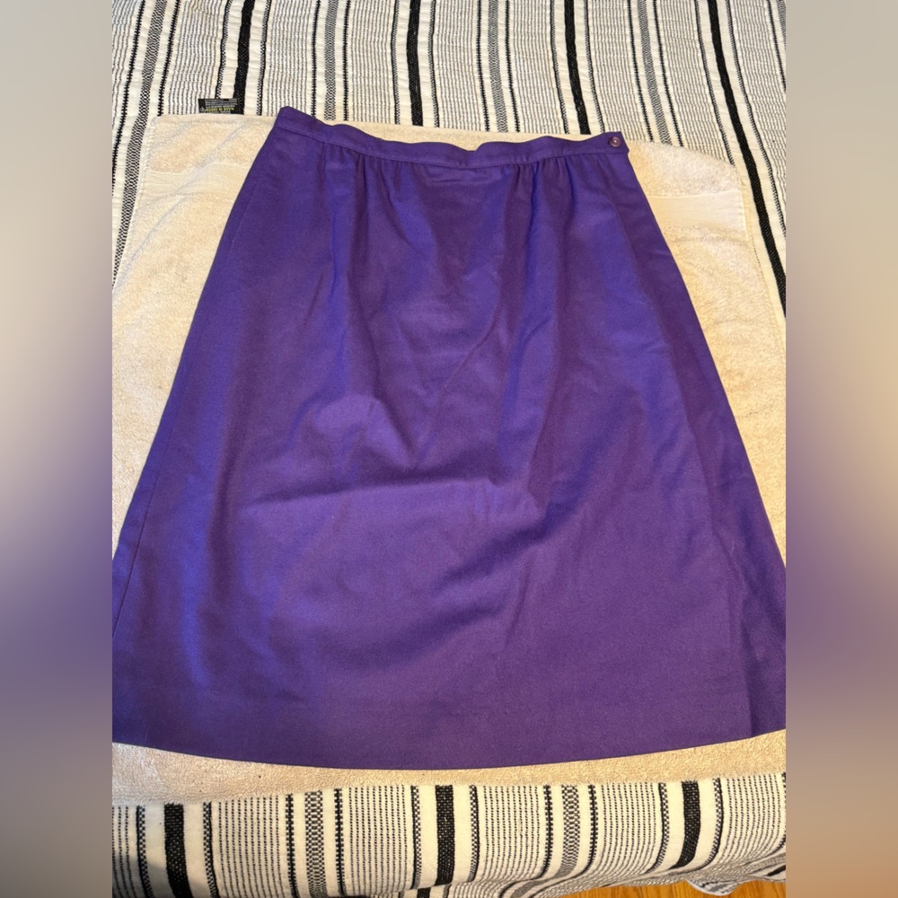 Vintage Pendleton pencil skirt